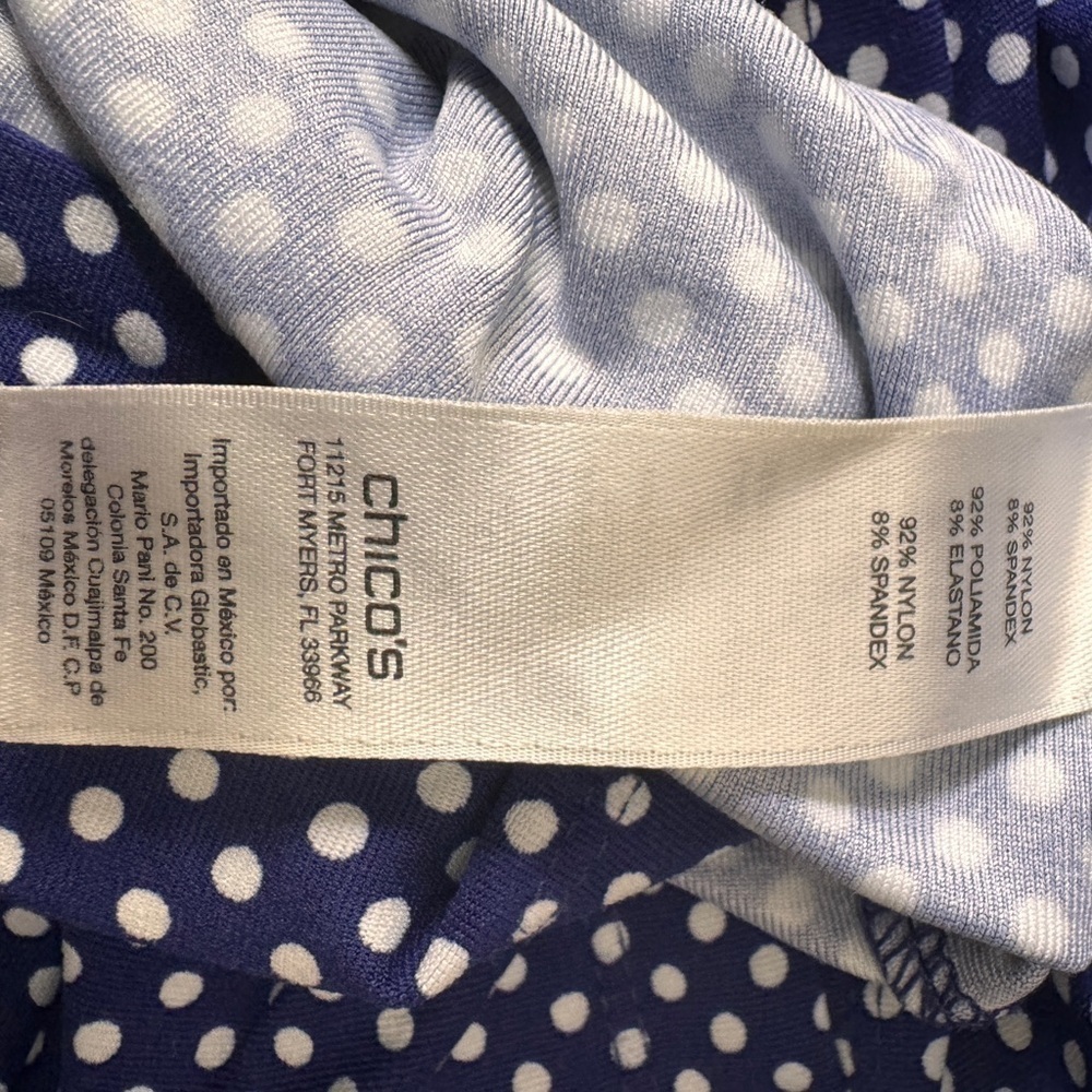 CHICOS SLEVELESS TANK TOP SIZE  1 - Picture 5 of 6